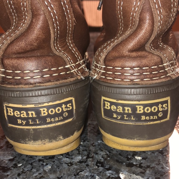 “Bean Boots” Brown Duck Boots by L.L. Bean - Picture 6 of 16